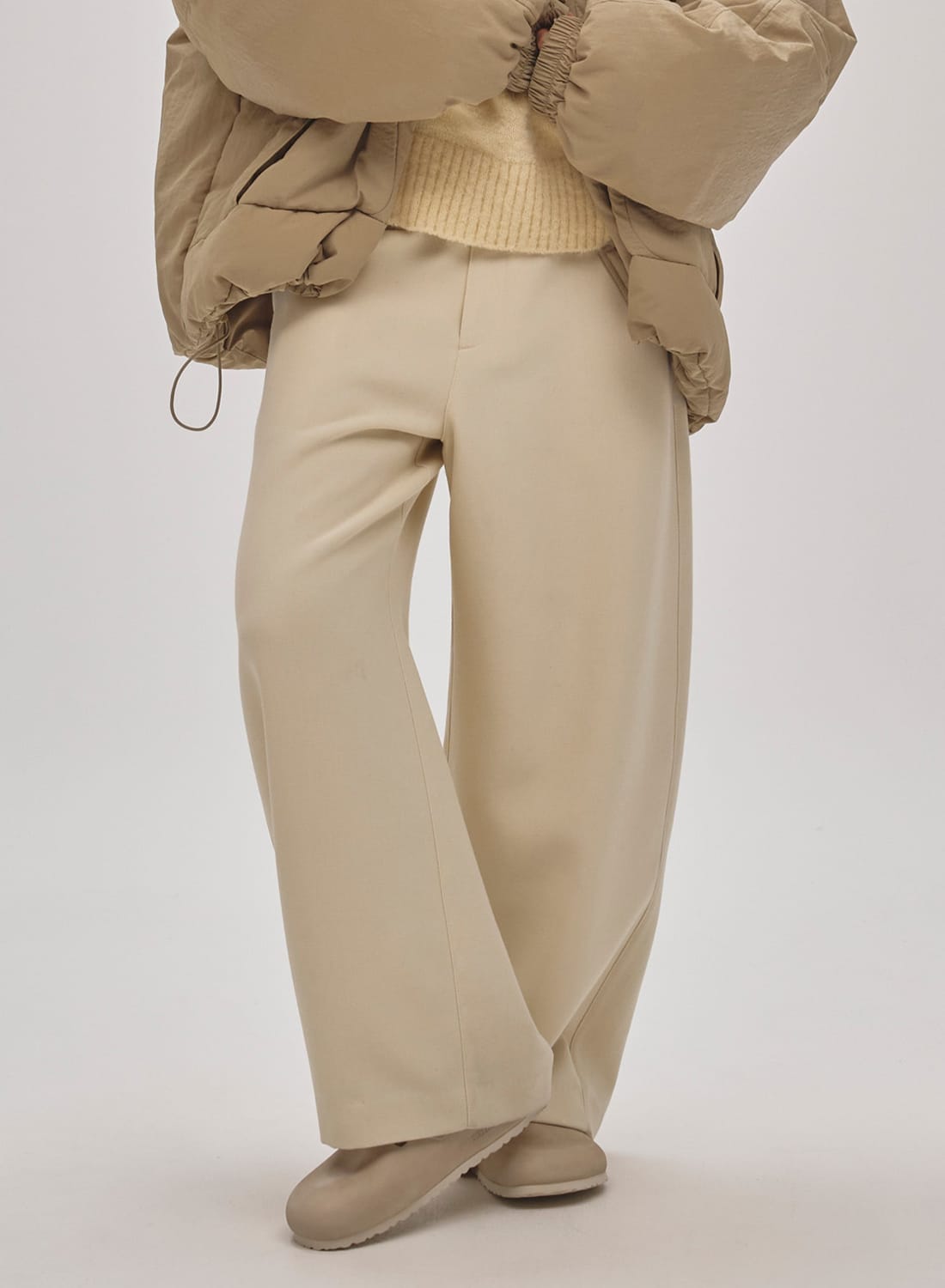 WIDE COCOON TROUSERS|ワイド コクーン トラウザーズワイド コクーン