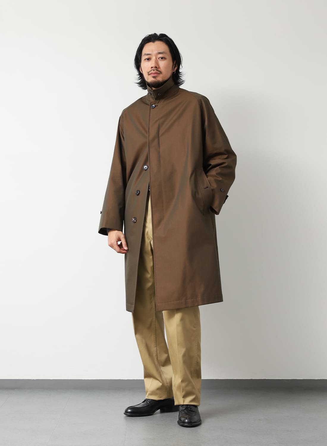 SINGLE RAGLAN COAT 1 /GABARDINE|シングルラグランコート 1