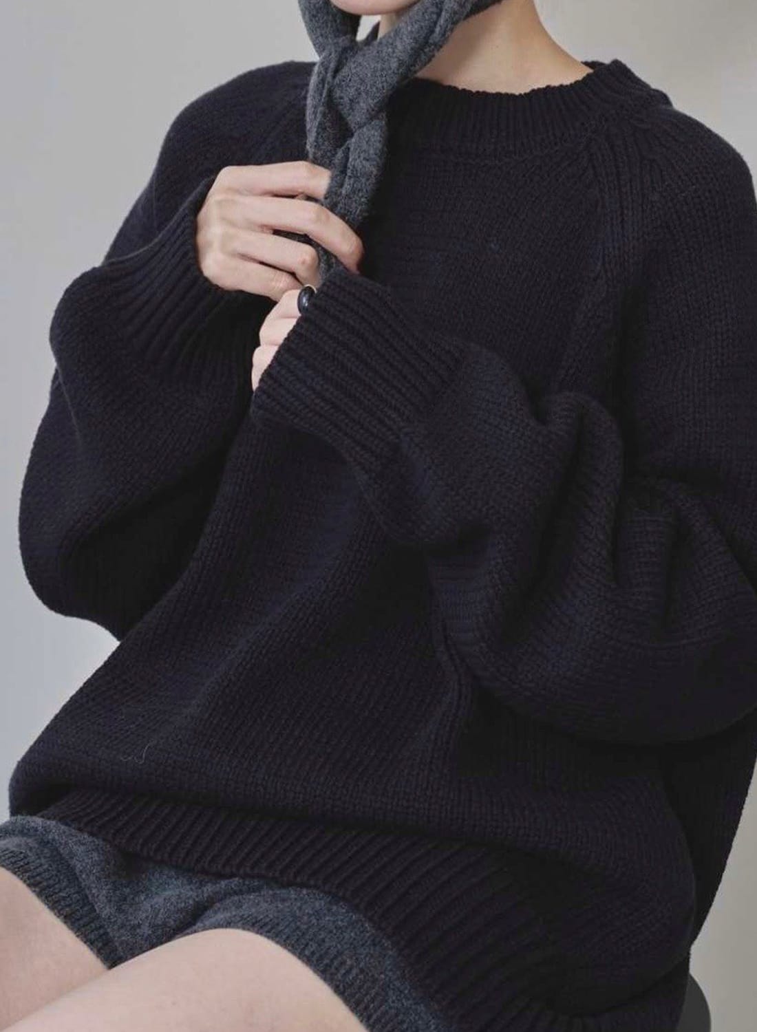 RAGLAN KNIT PULLOVER|【25FW先行予約】ラグラン ニット プルオーバー