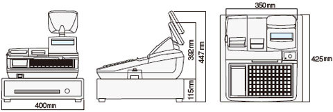東芝テック電子レジスター MA-1550