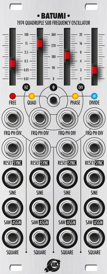 XAOC Devices Batumi モジュラーシンセユーロラック