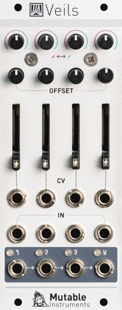 Mutable instruments Veils (2020) - Eurorack Module on ModularGrid