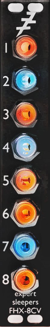 Expert Sleepers FHX-8CV Expander for FH-2 - Eurorack Module on