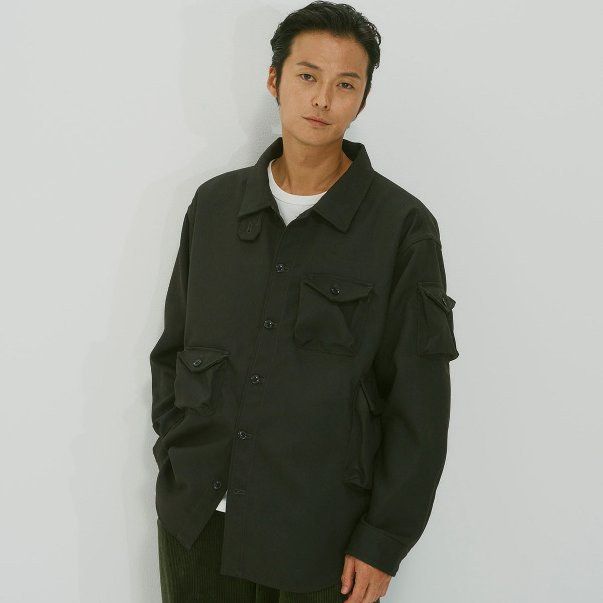 T／TWEED UTILITY CPO SHIRT