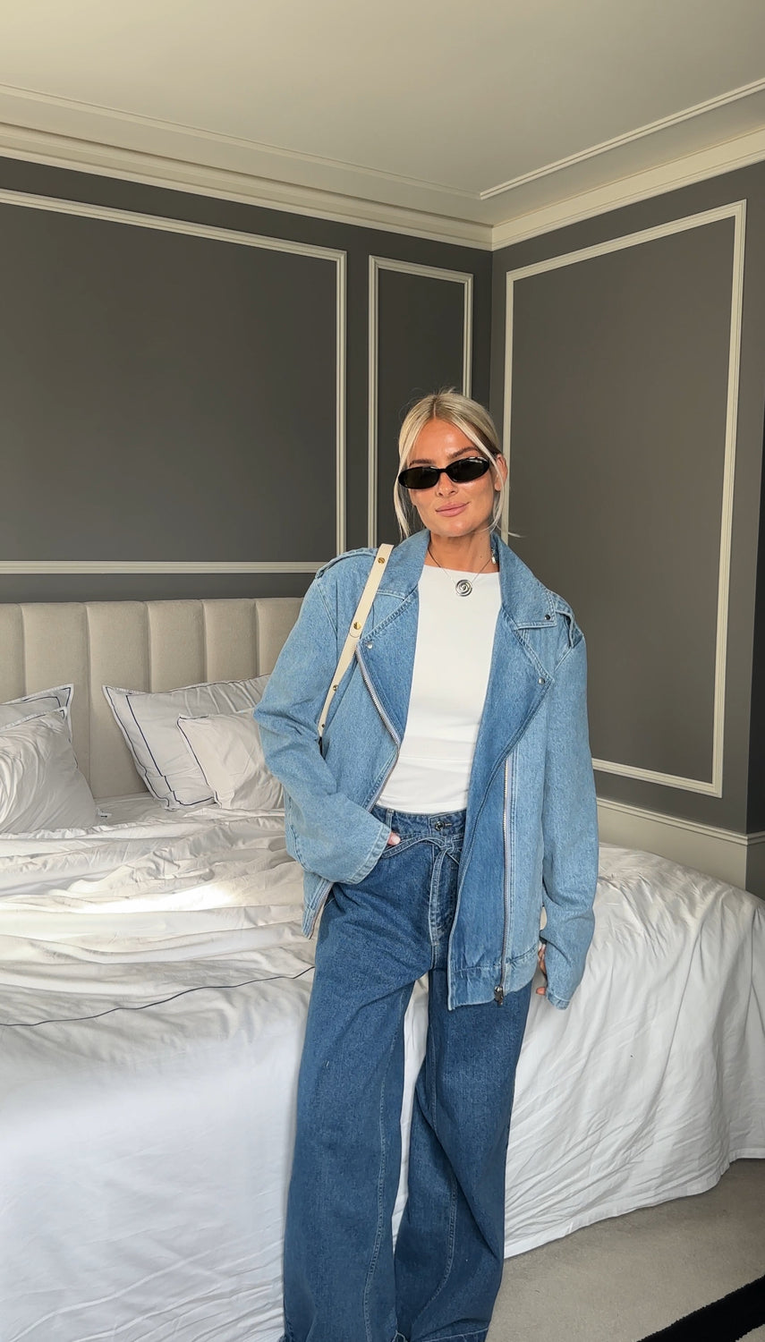 Buy IbenMD jacket - 80s Blue Wash – Modström COM