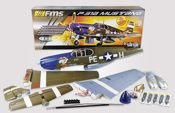 FMS P-51B Mustang | Model Aviation