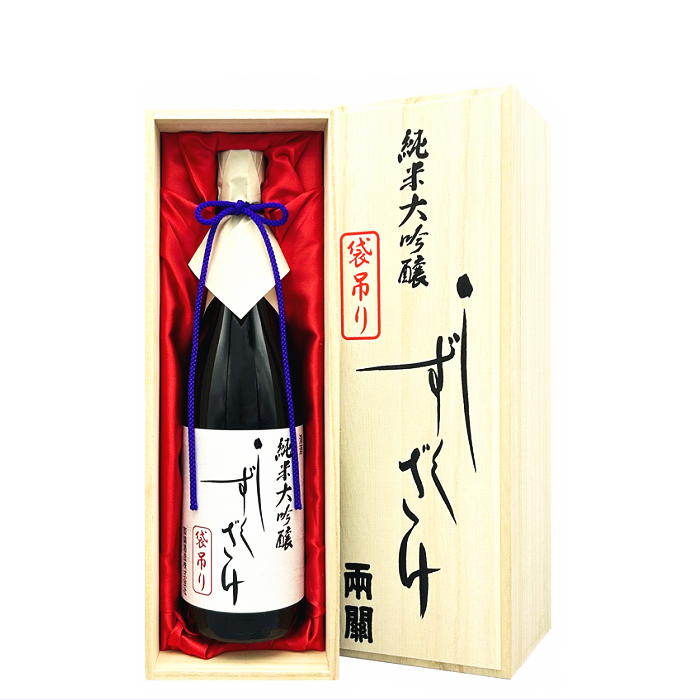 両関限定酒 しずくざけ 純米大吟醸 袋吊り 720ml | 秋田地酒専門店