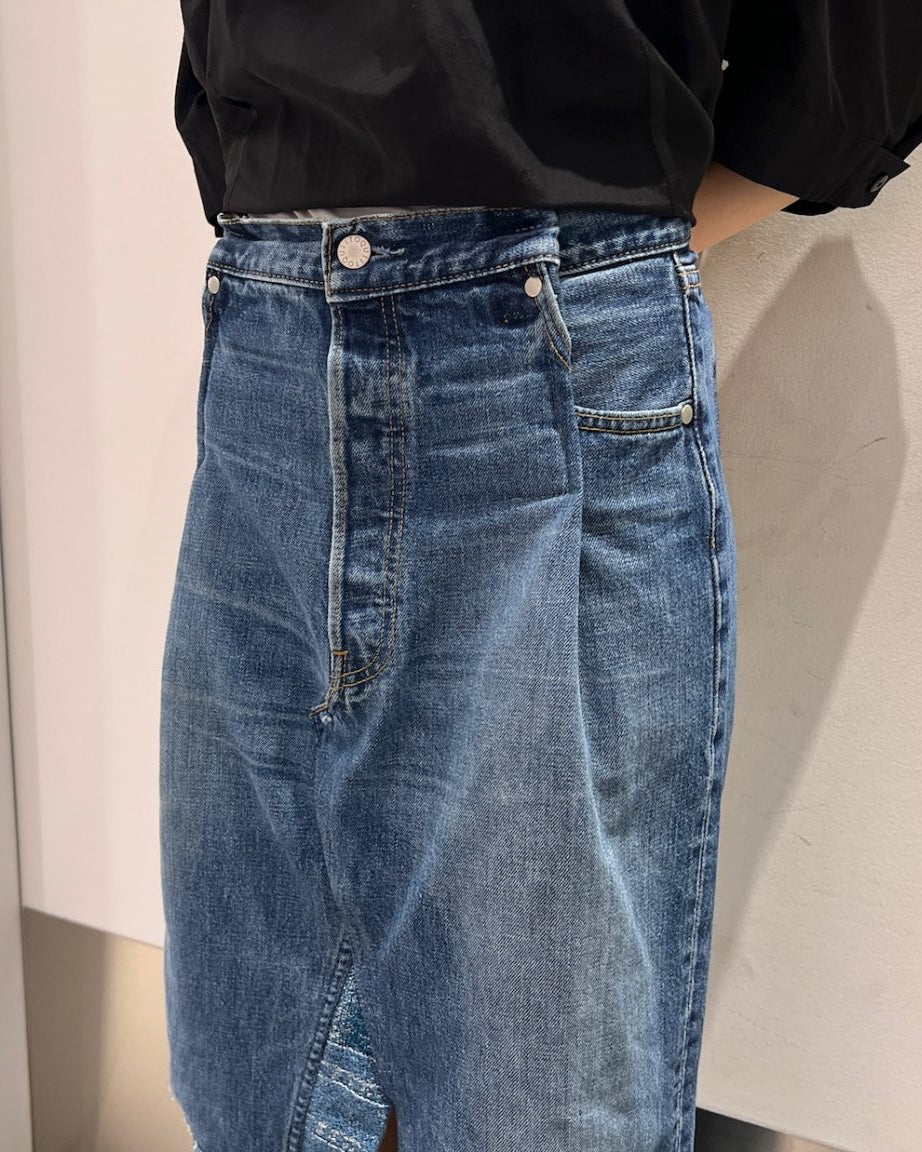 デニムリメイクスカート｜QUIITO（キイト）通販オンラインストア