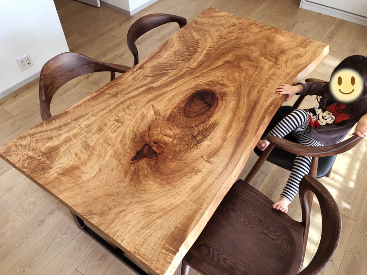 ダイニングテーブルxチェア・ベンチxクス【東京都 T様】美しく輝く