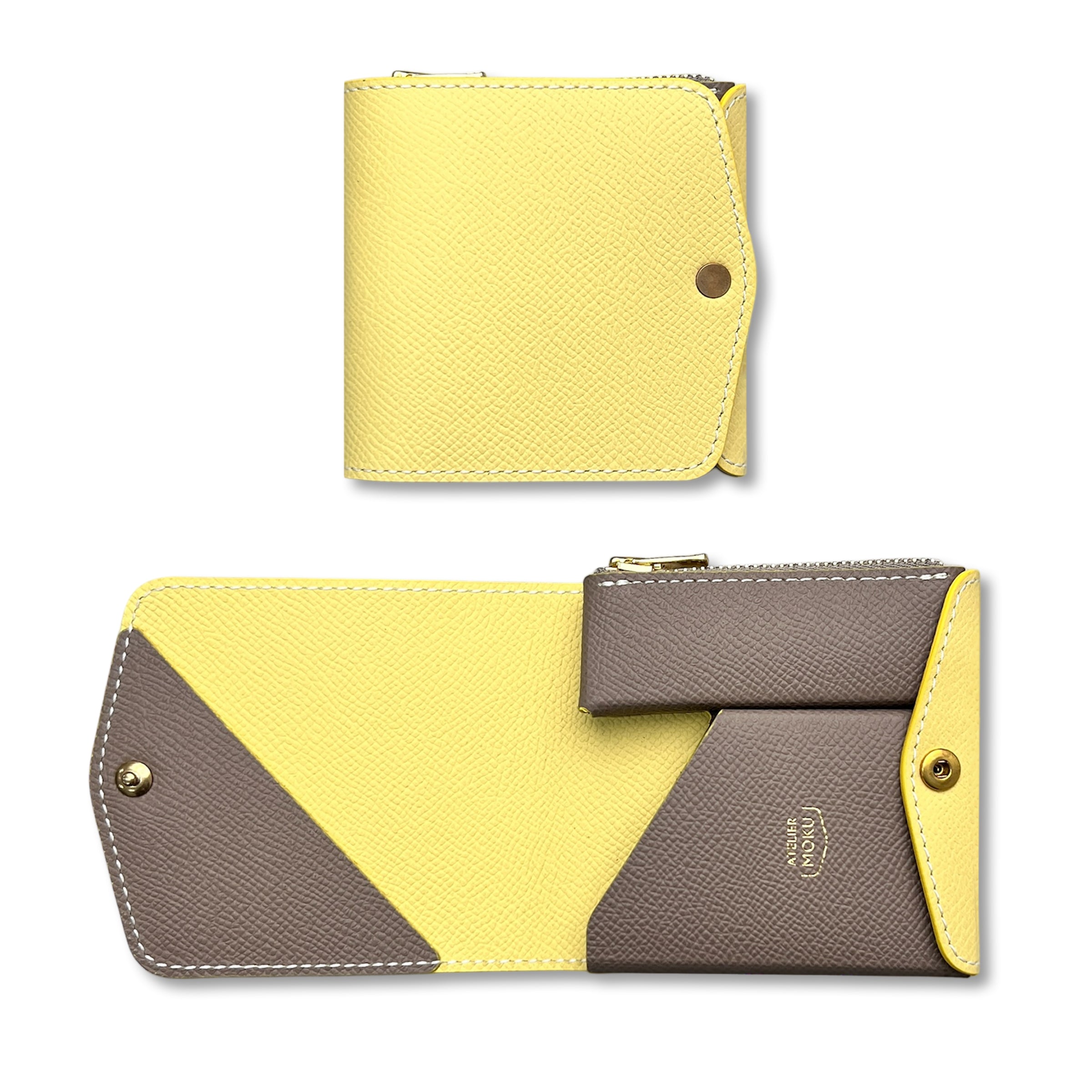 薄い財布 メンズ・レディース/小さく薄い財布SAKU ver.3 Plus VeauEpsom