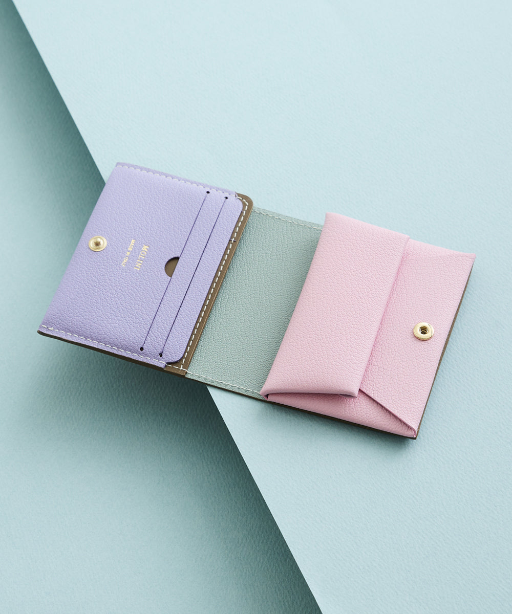 Bifold Compact Wallet - Topo × MULTI COL – MOLINI（モリニ