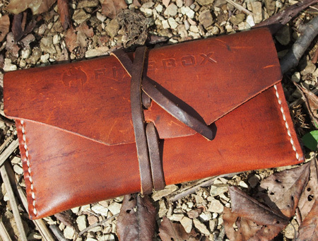 FIREBOX (ファイヤーボックス)：レザーケース ブラウン 3インチ