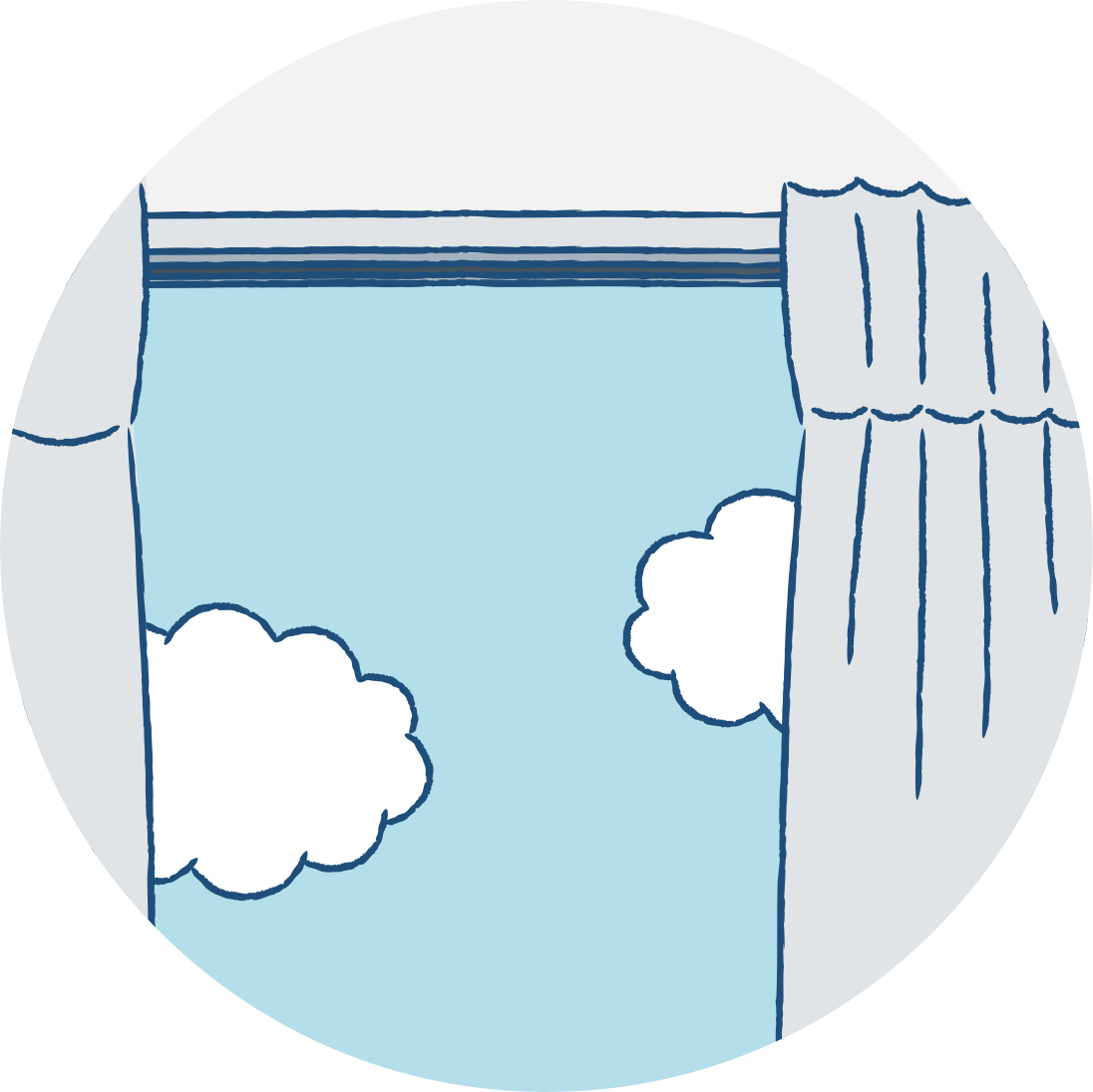 めざましカーテン mornin' plus (モーニンプラス）