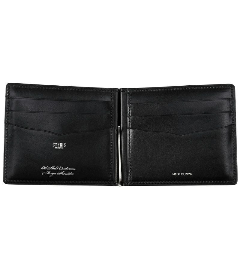 札ばさみ/マネークリップ｜コードバン＆ルーガショルダー |革製品