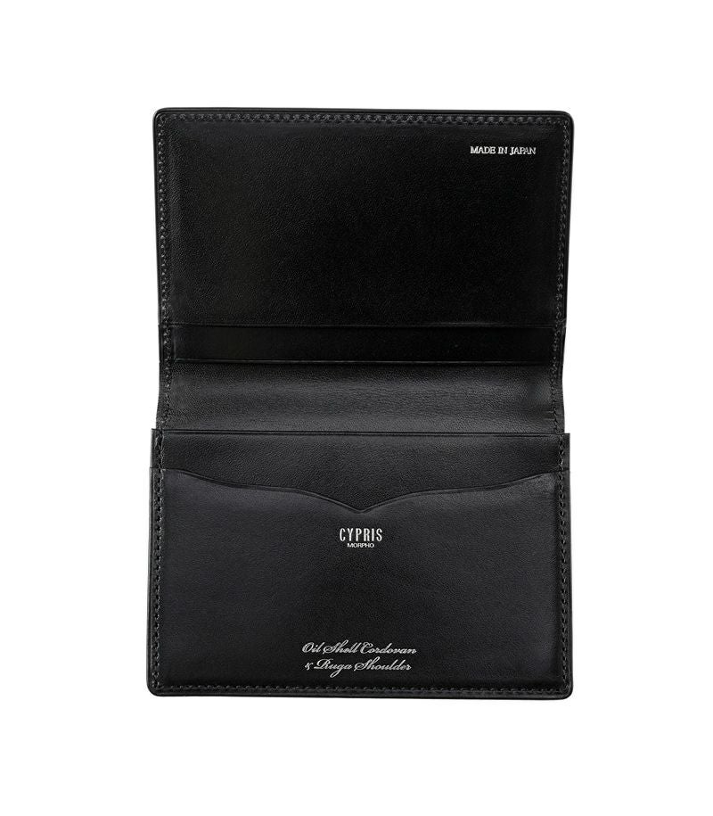 通しマチ名刺入れ｜コードバン＆ルーガショルダー |革製品CYPRIS