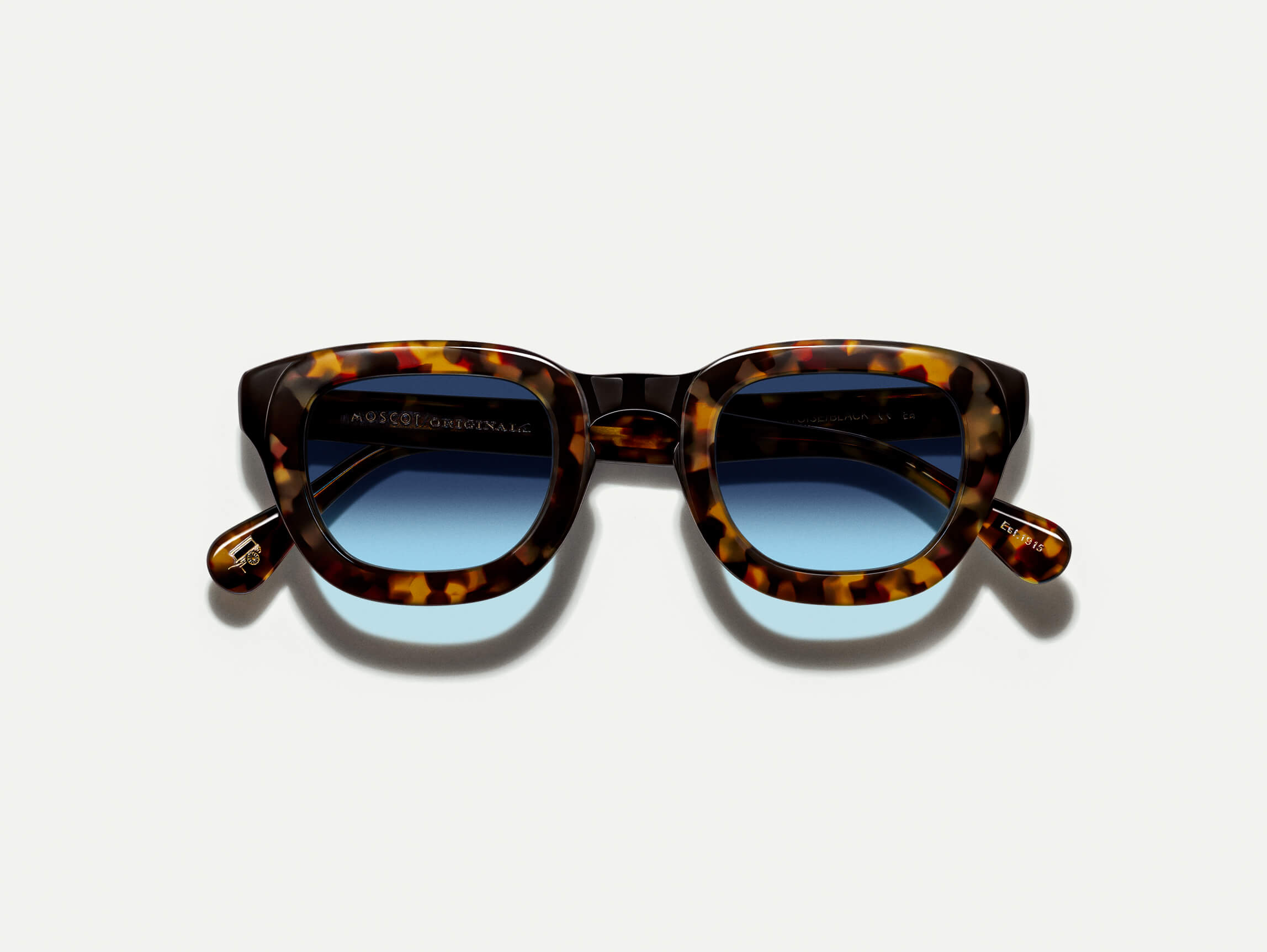 TELENA TORTOISE/BLACK WITH CUSTOM MADE TINTS™ | MOSCOT