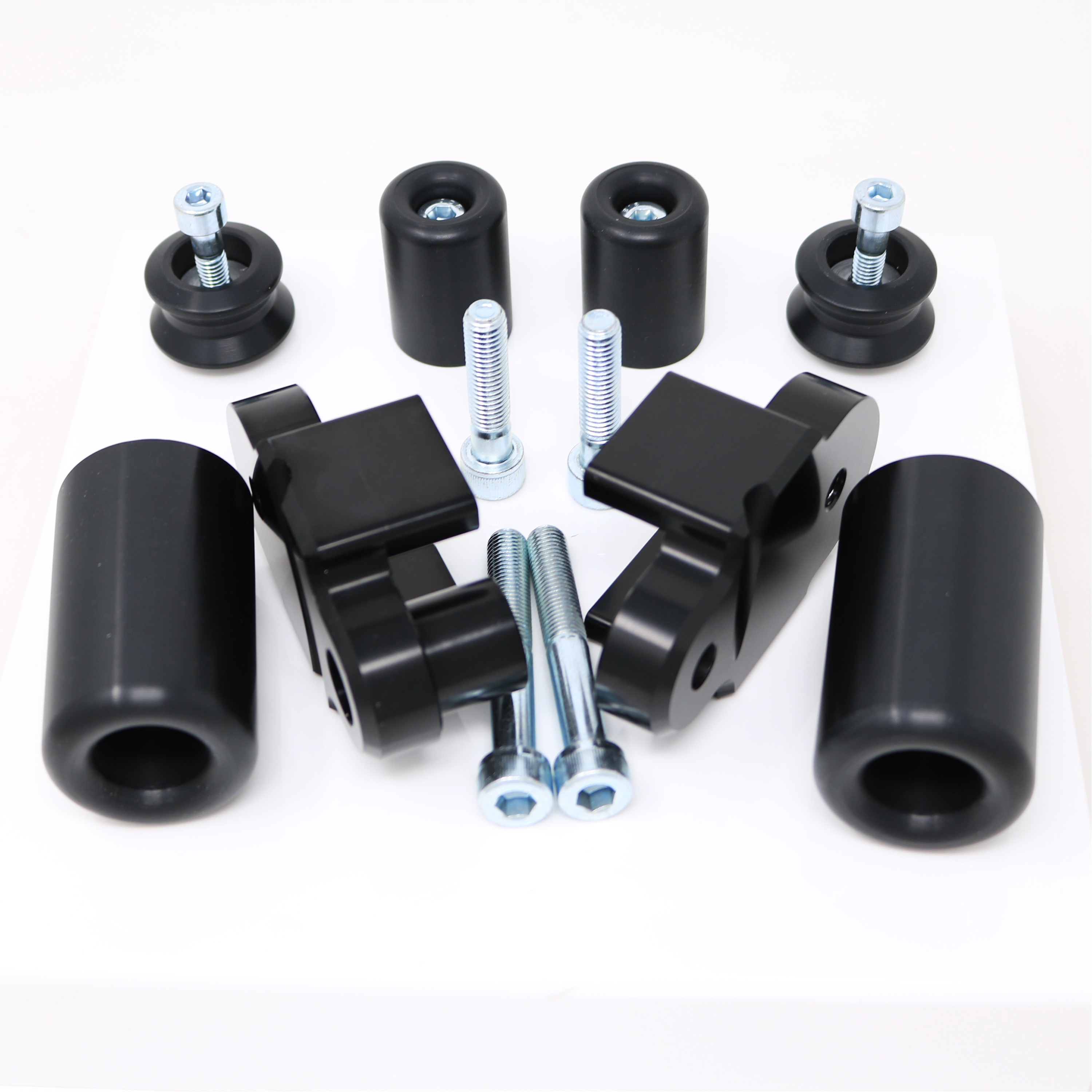 ZX-6R ZX6R 24-25 Complete NO CUT Black Frame Slider Kit – Moto911.com