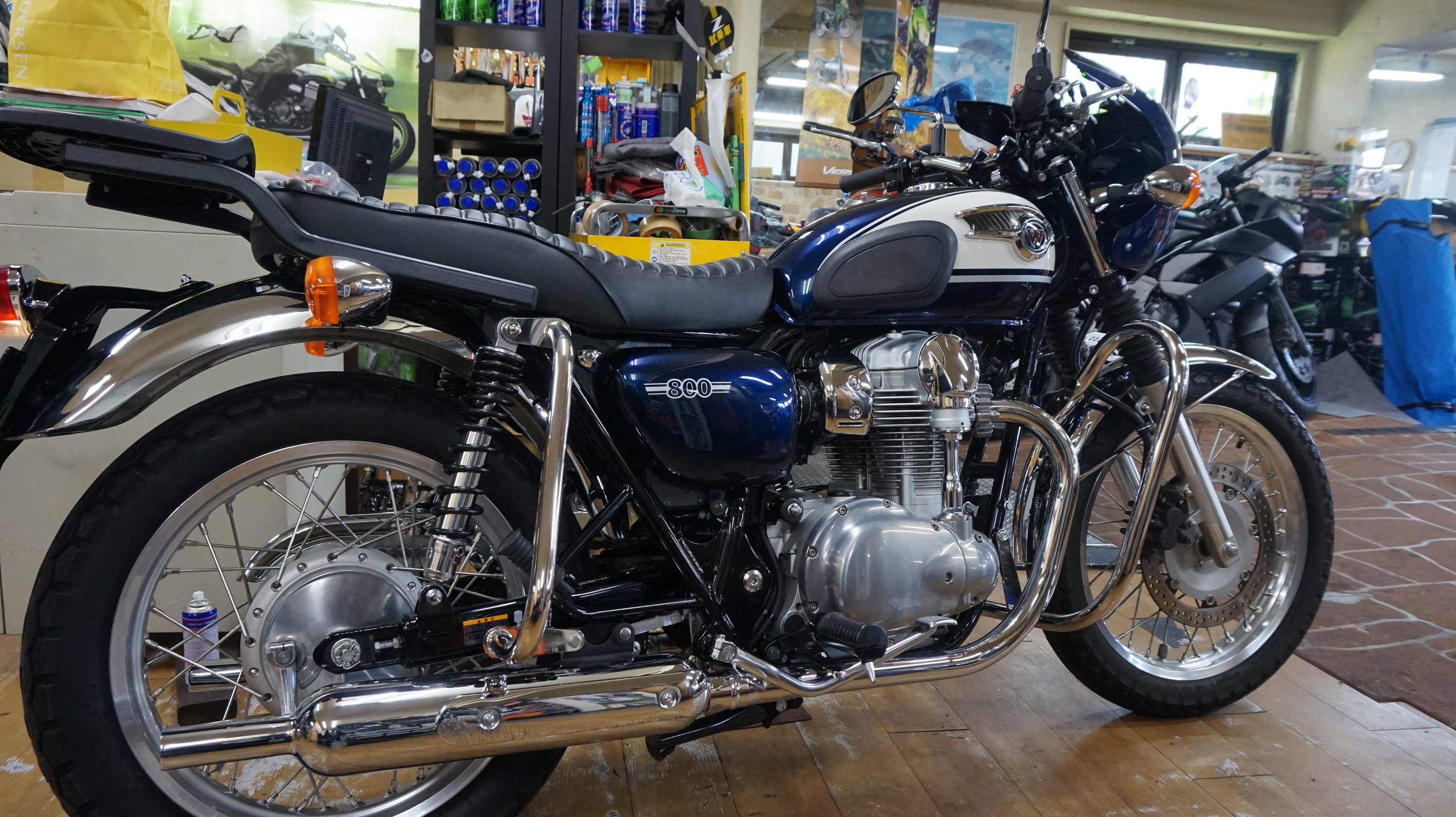 w800 車検整備 | MotoPiazza