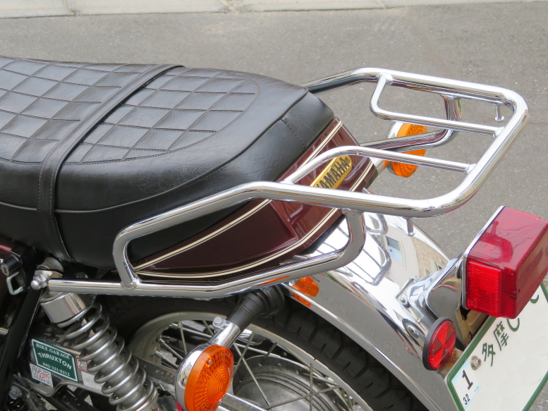 mySR【エブサン号】にリヤキャリアを装着！ 夏はツーリング三昧だっ