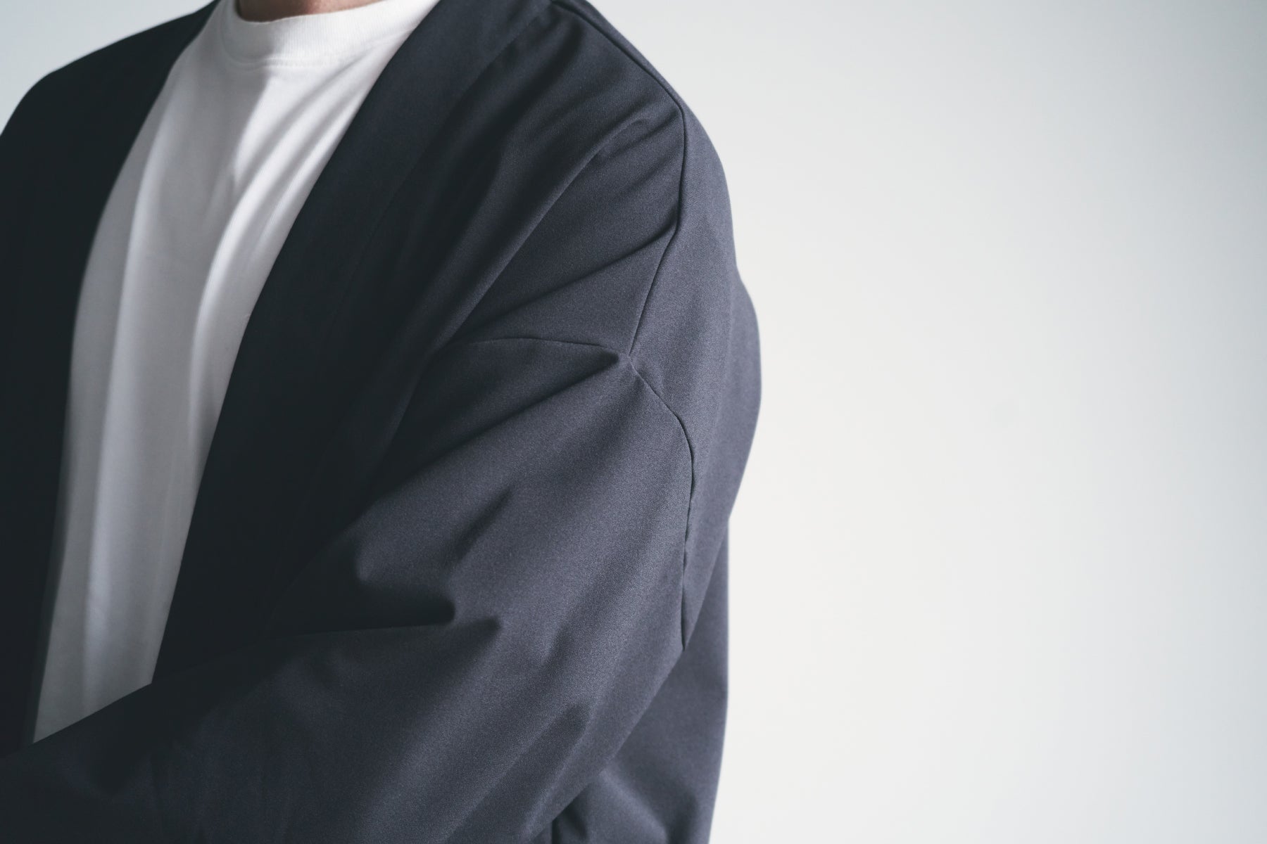 Minimalist HAORI / Black