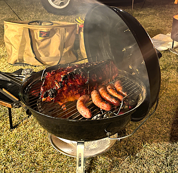 Weber Jumbo Joe ジャンボジョー BBQグリルを使ってキャンプで豪快に