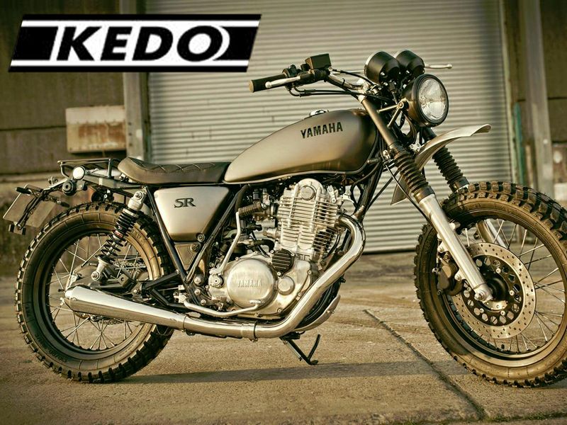 KEDO ケドー ジェネレーターカバー ブラック SR400/500 94-08 SR400FI