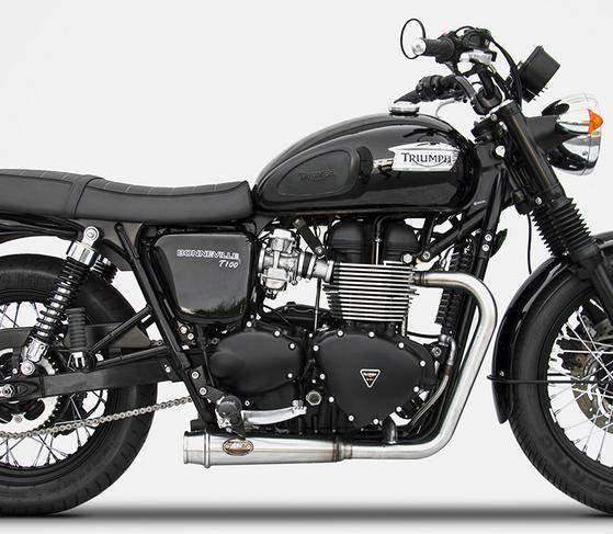 空冷ボンネビル T100/スラクストン900 フルエキゾーストマフラー