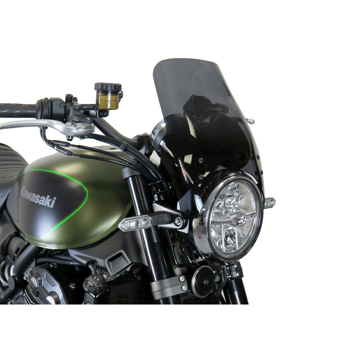 Kawasaki Z900RS ヘッドライトスクリーン(285mm) ダークティント