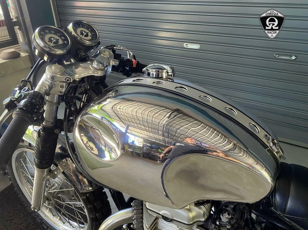 Kawasaki W650 アルミ タンク 