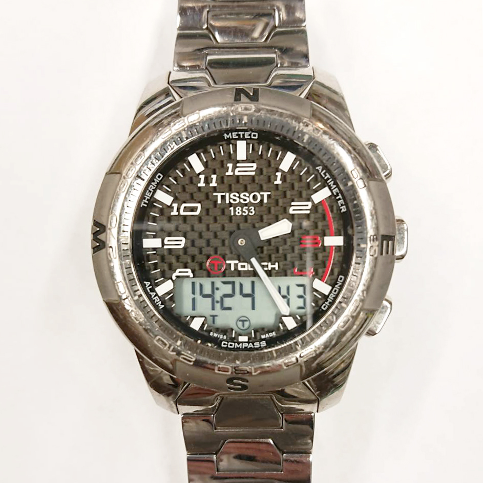 Tissot ティソ T-Touch Expertの電池交換 | 時計修理のMr.BOB 事例ブログ