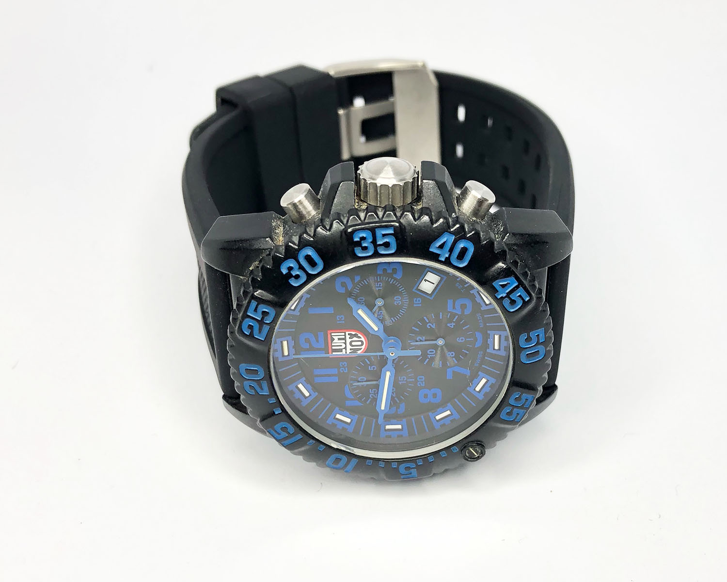 半月前に止まったLUMINOX ルミノックス 3080の電池交換