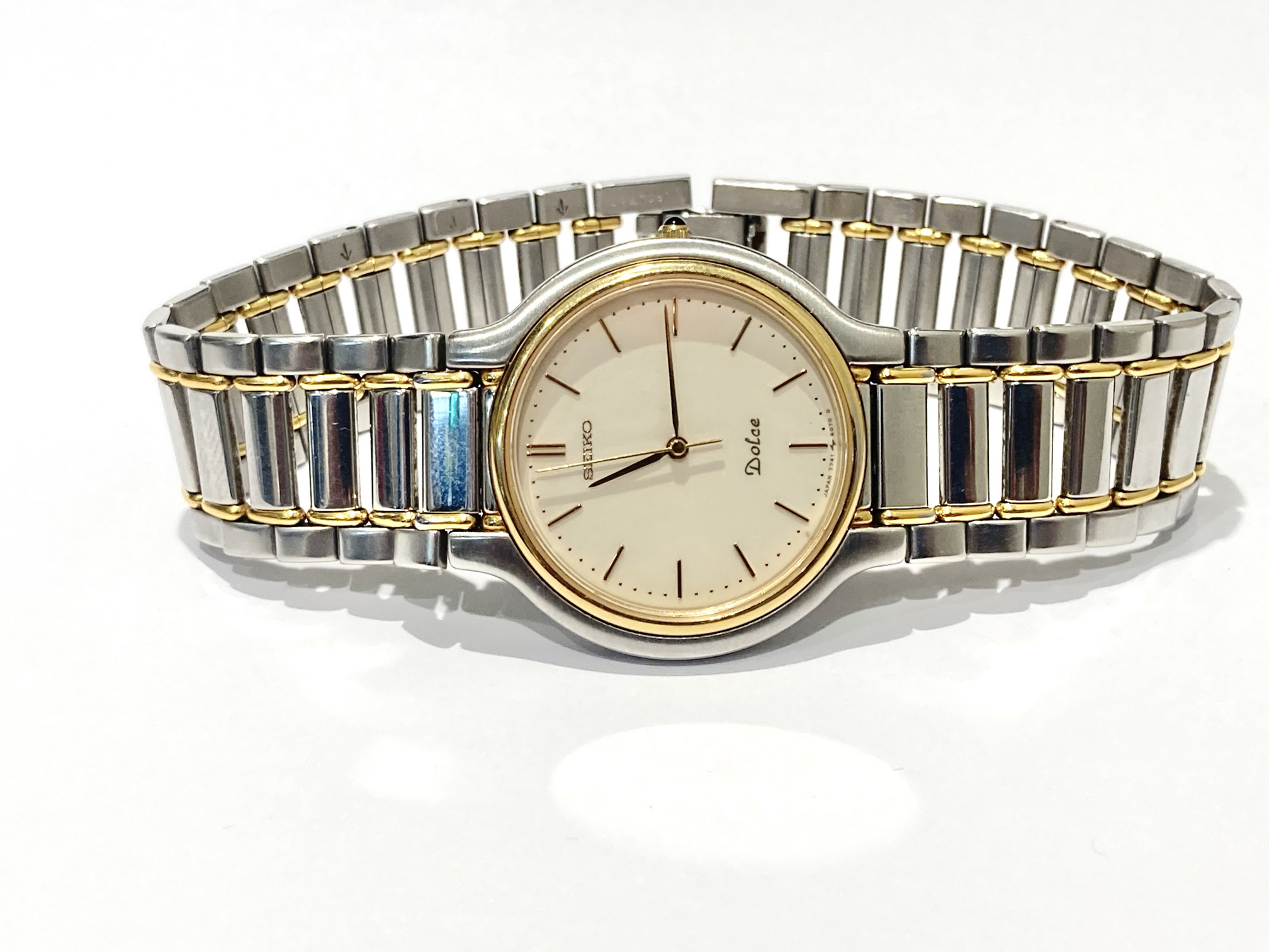 SEIKO セイコー Dolce 7741-6050の電池交換