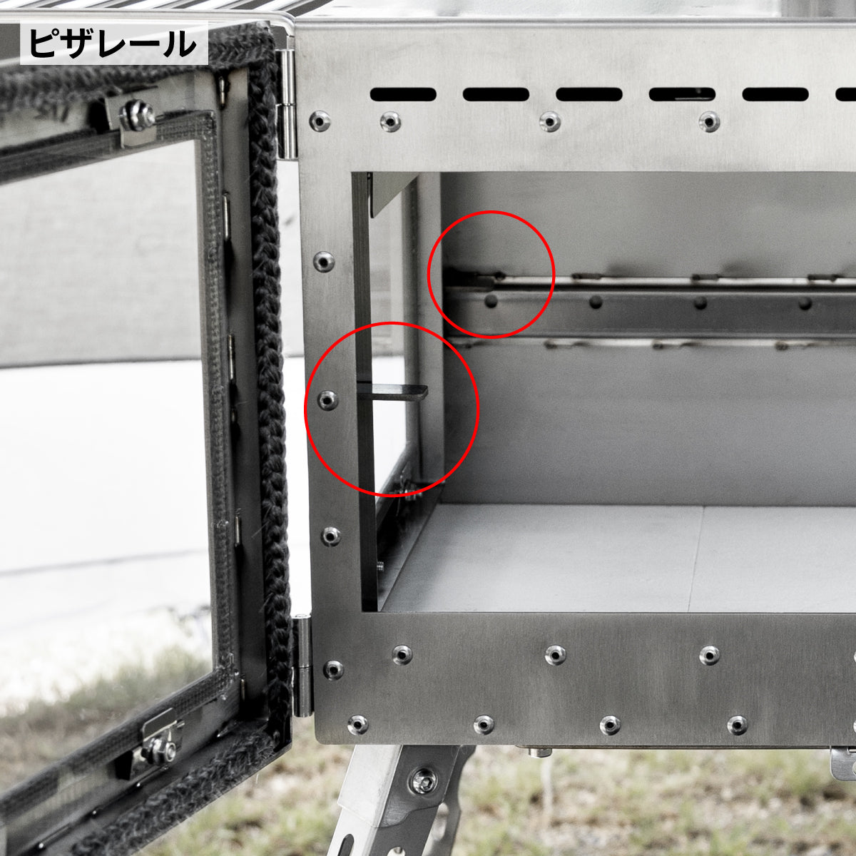 アウトドア薪ストーブ オーラ3 ステンレス 交換用パーツ / Woodstove