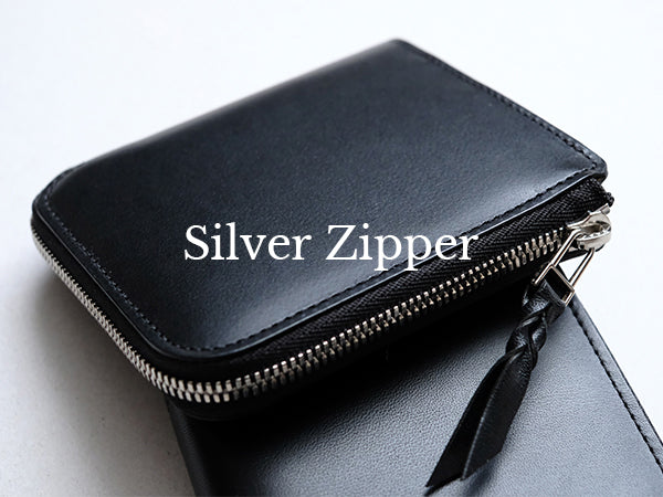 L字シルバーファスナー財布 “Cram” – munekawa