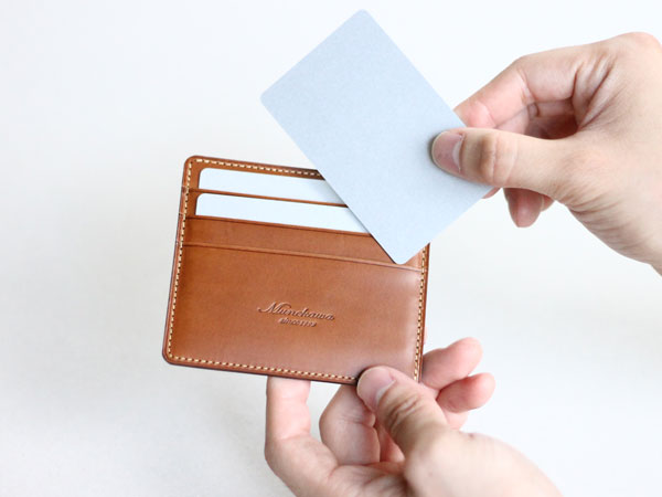 薄型ミニ財布“Wedge” – munekawa