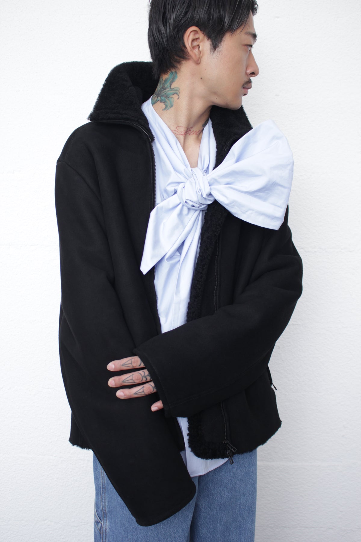 ラ*島様 DRIES VAN NOTEN 24AW 手袋 グローブ カフス アー ラ*島様