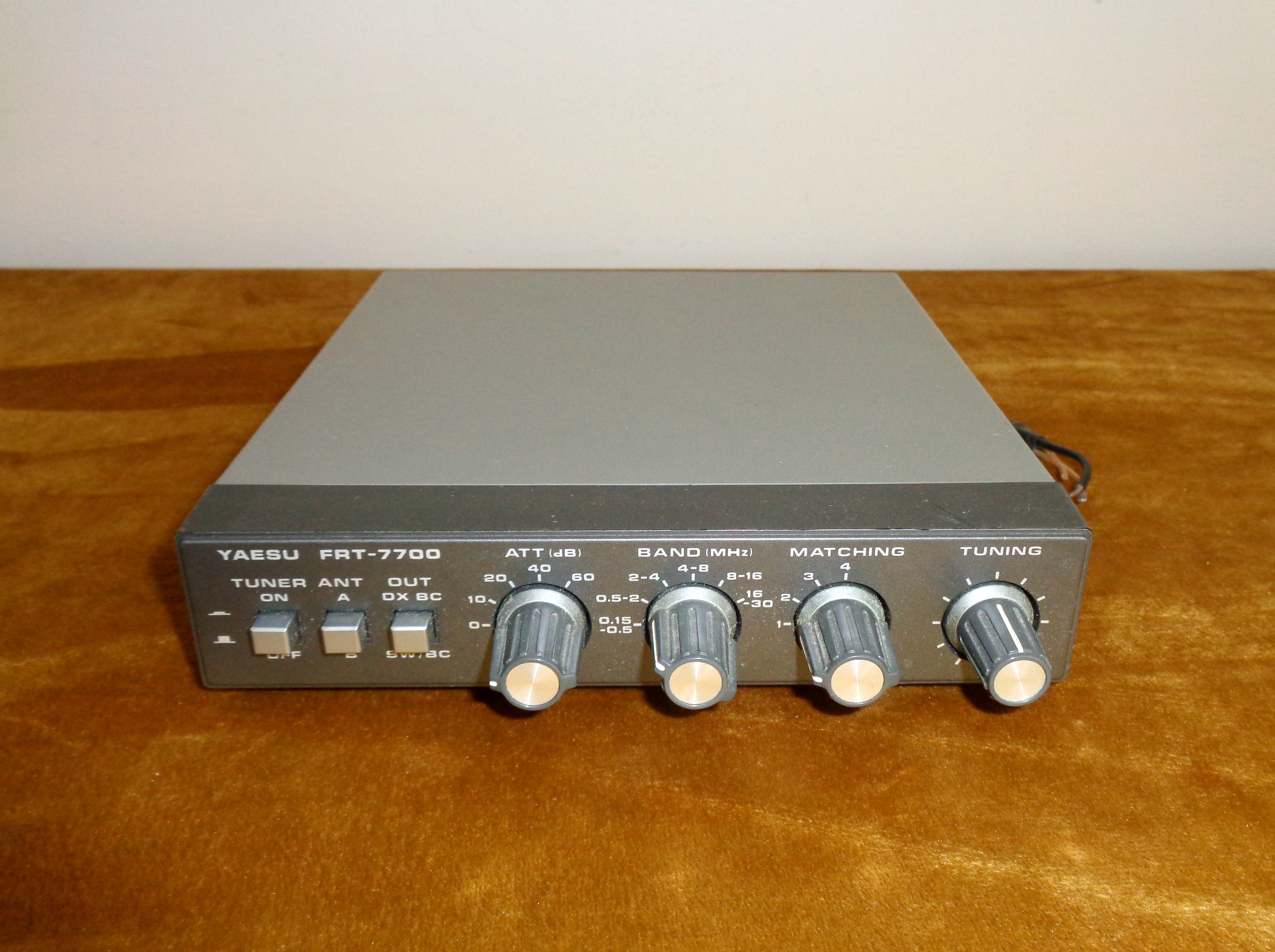 1980s Yaesu FRT-7700 Antenna Tuner ATU – Mullard Antiques and