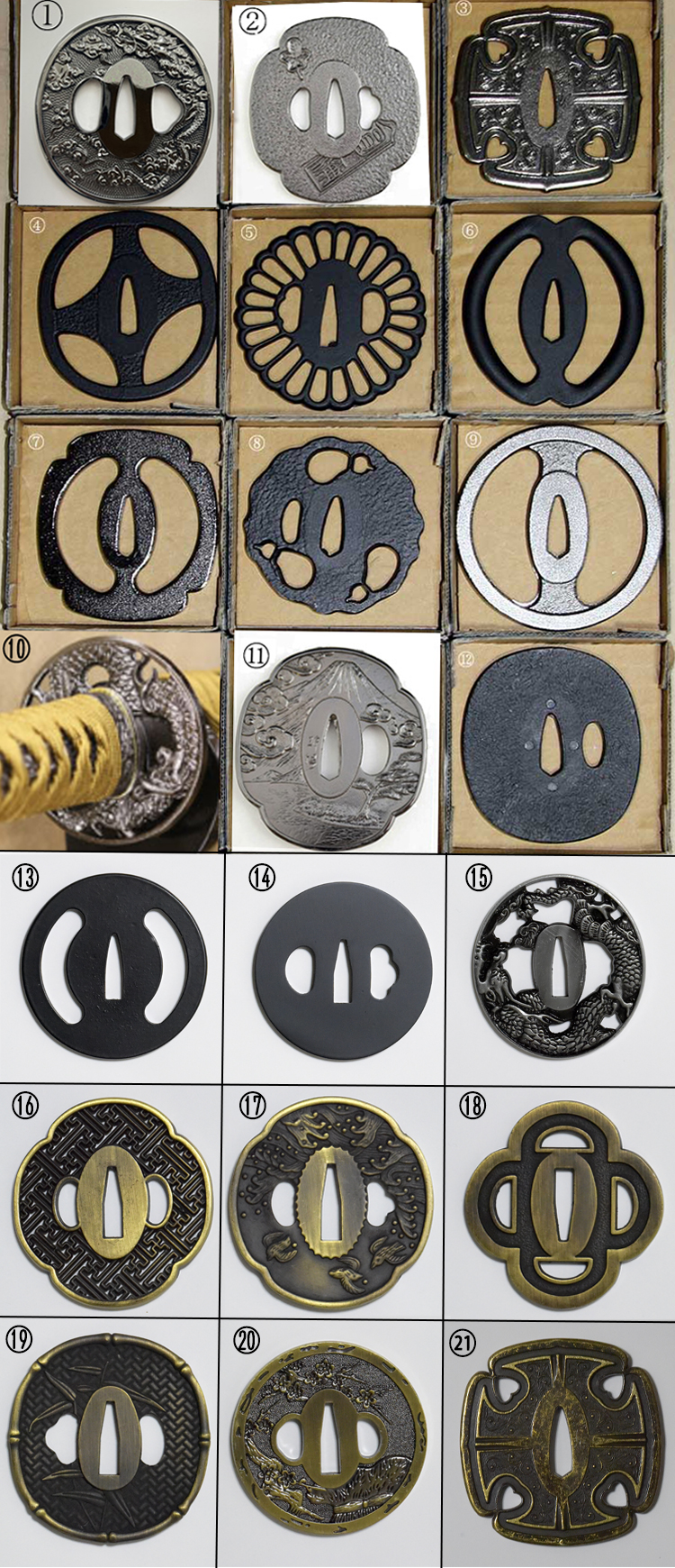 鍔（つば）類 模造刀