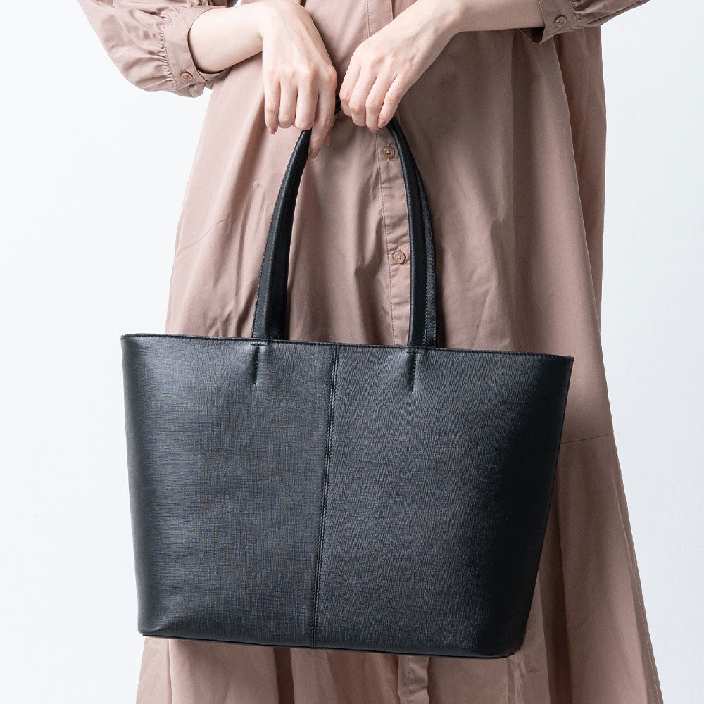 本革 サフィアーノレザー シンプル トートバッグ – MURA-ムラ