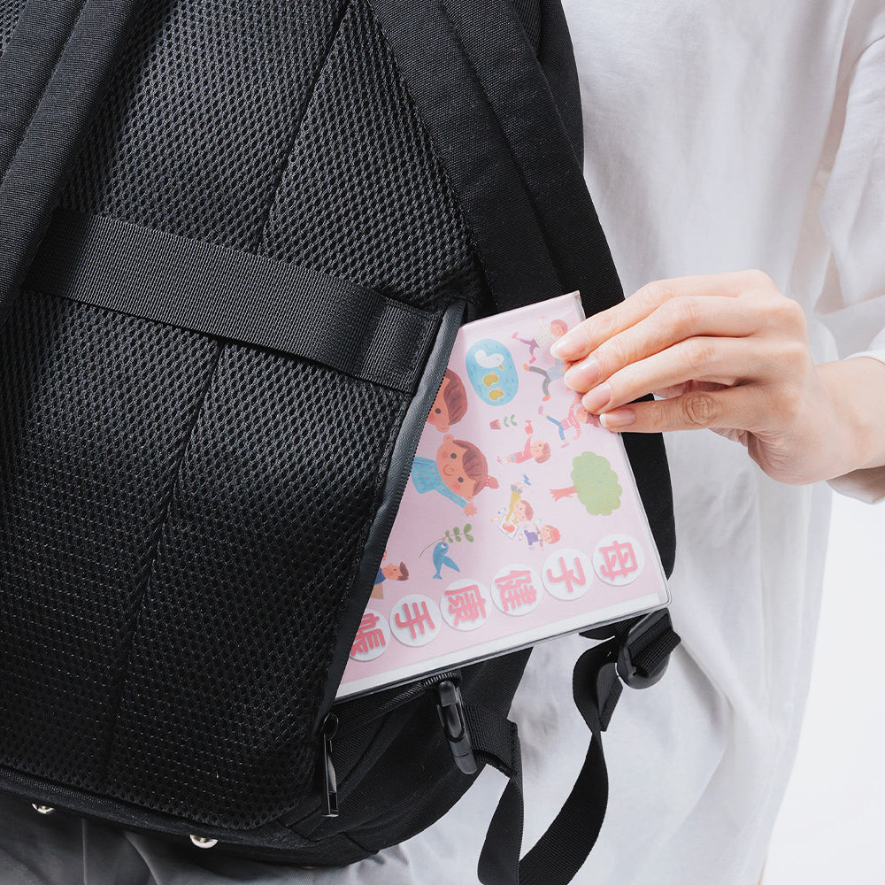 R-PET(リサイクルポリエステル) 2階構造 ユニセックスリュック