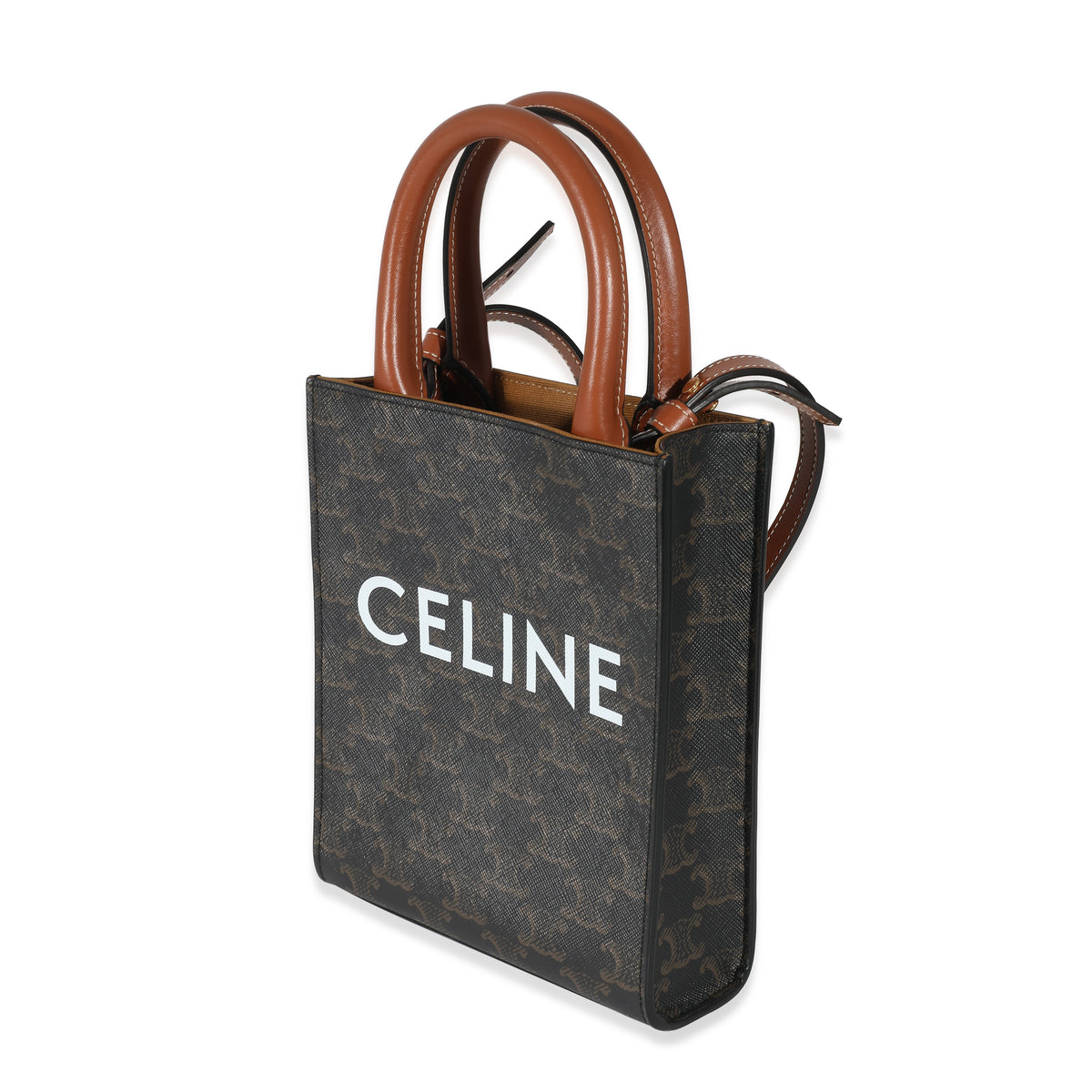 Celine Tan Triomphe Canvas Mini Vertical Cabas Tote | myGemma | NL