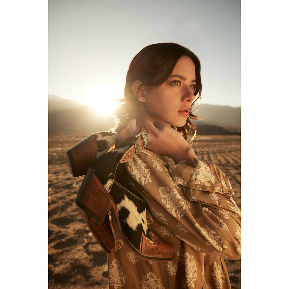 Zora Canyon Hair-On Hide Mules – Myra USA