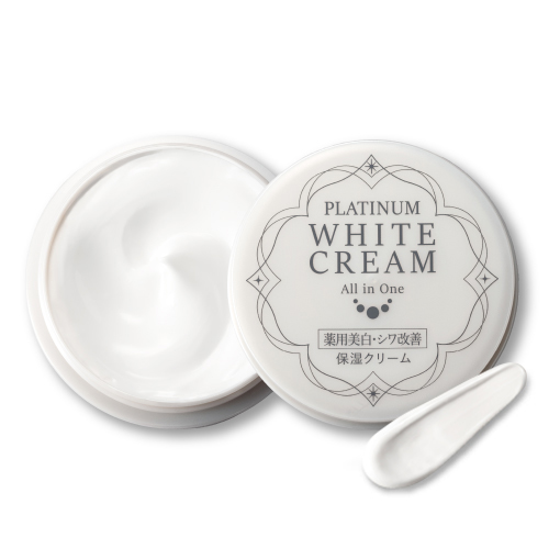 薬用美白]オールインワン プラチナホワイトクリーム 40g | ルソイル