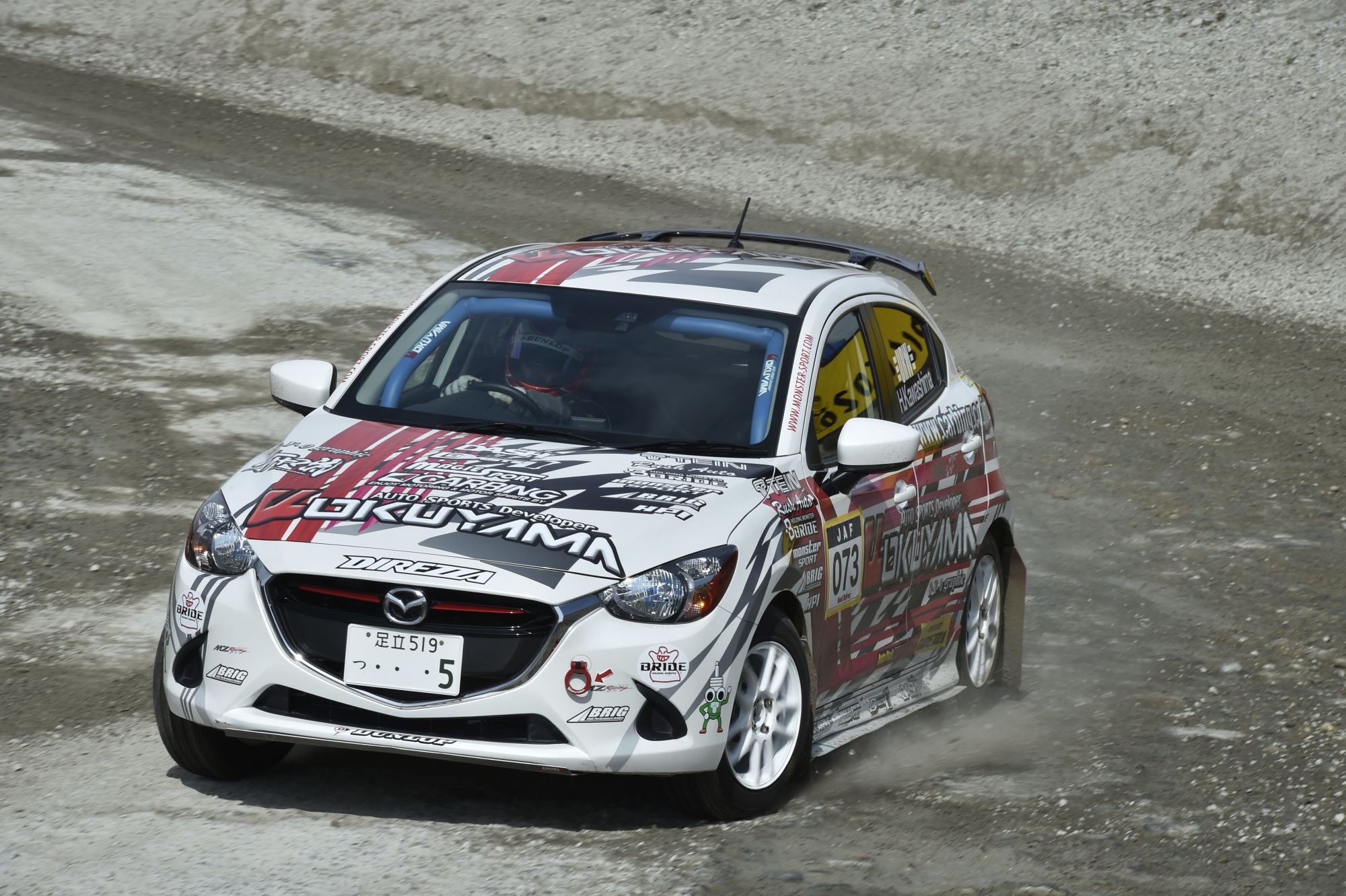 2016年全日本ダートトライアル開幕戦、PN2クラスでデミオSKY-Dが優勝