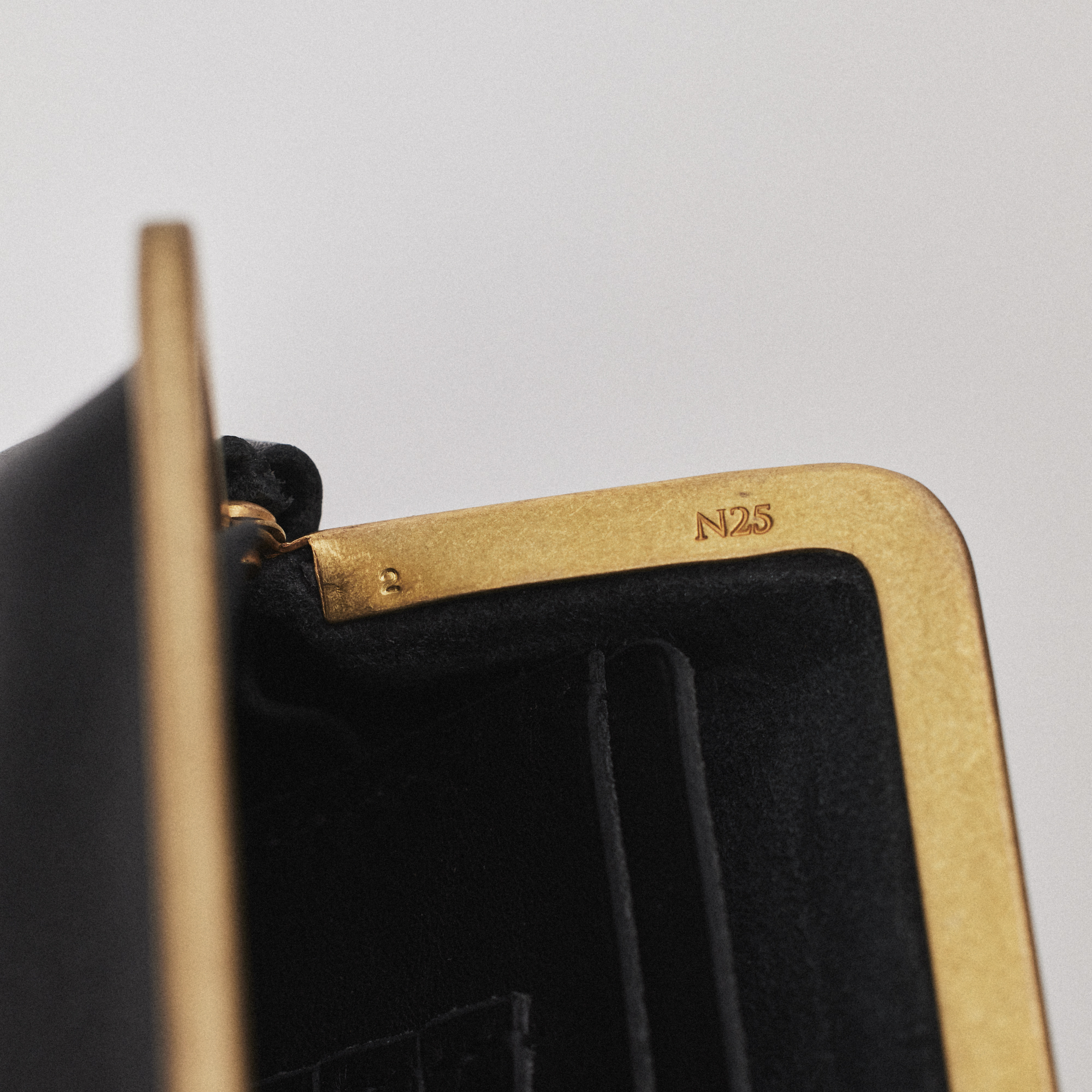 N25 | がま口財布 Sサイズ / チェーン付