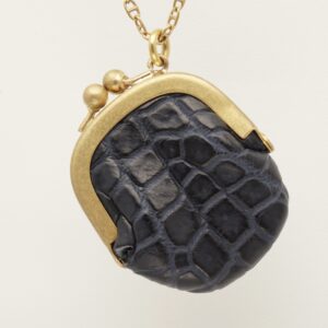 小さながま口ネックレス | 【公式】N25 - 革の手しごと -