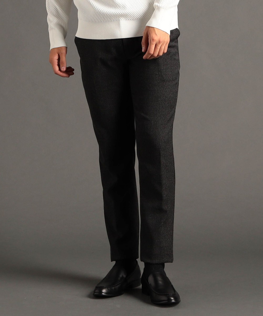 canal deux Luxe】 ウールブレンドギャバ セットアップパンツ｜パンツ