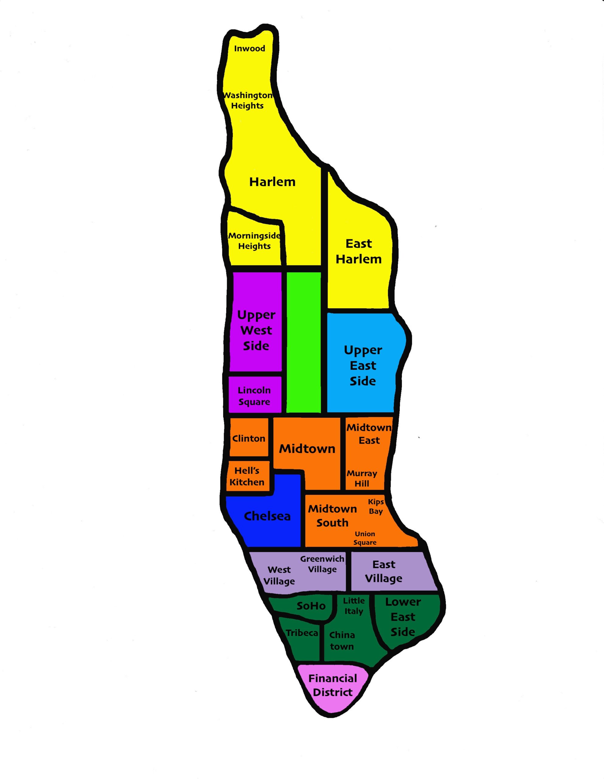 マンハッタン・エリア情報 - NAMI NewYork