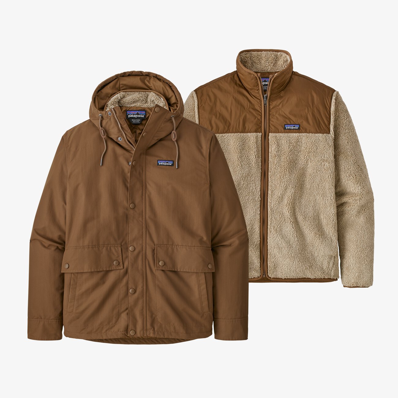 patagonia パタゴニア M'sイスマス 3in1ジャケット 2点セット/3ウェイ