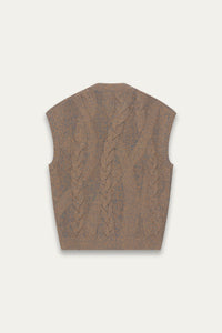 MARINA SLEEVELESS VEST ASH BLUE (NAMESAKE EXCLUSIVE)